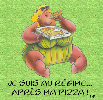 régime après la pizza