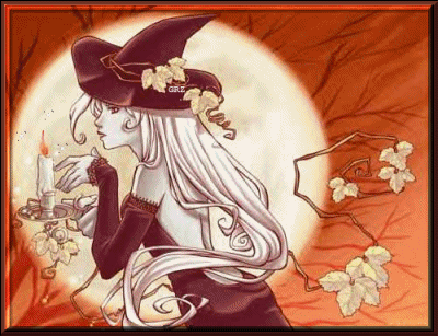 sorcière d' Halloween